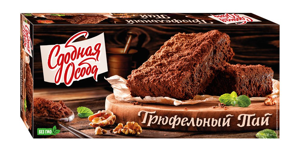 Пирог Черемушки Сдобная особа Трюфельный пай 380г