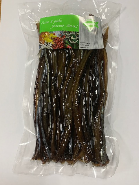 Палочки Олива из филе кеты вяленые, 200г