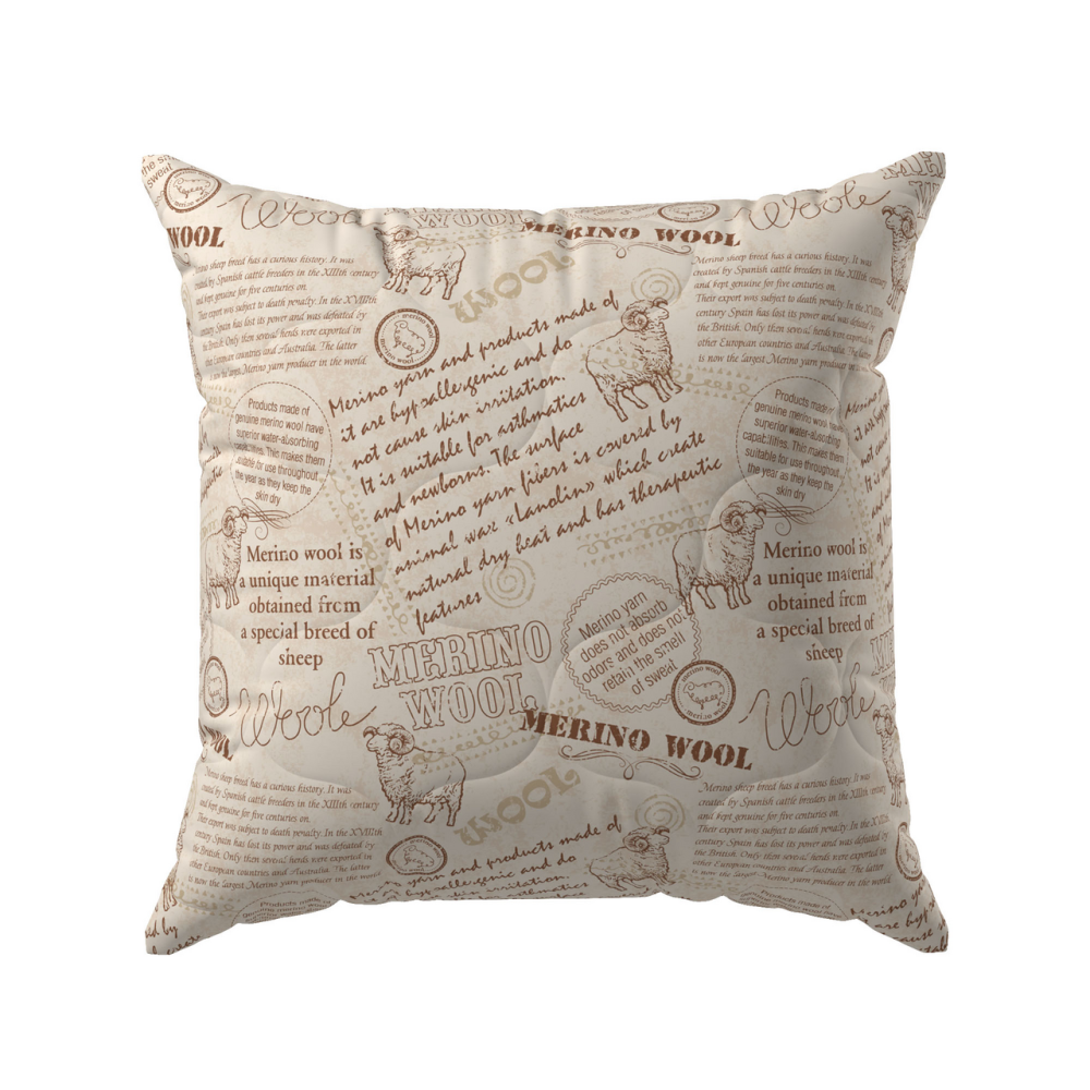 Подушка Волшебная ночь Меринос, 70 x 70см