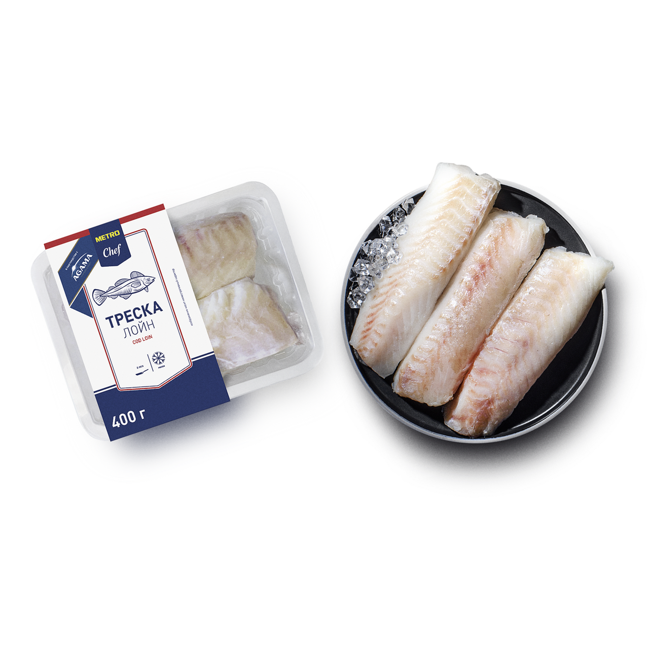 Лойн трески Metro chef &amp; Agama 400 г