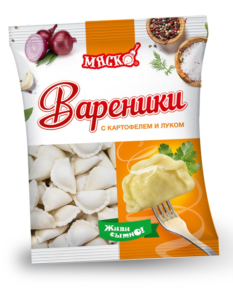 Вареники Мяско с картошкой, 400г
