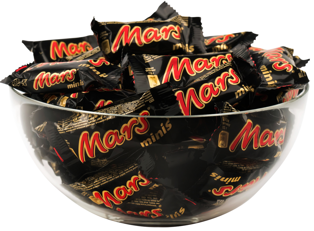 Батончики Mars Minis 182г