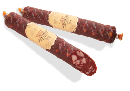 Колбаса Скворцово Московская сырокопченая категория А, ~200г