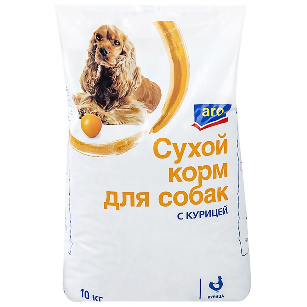 Корм для собак Aro с курицей сухой