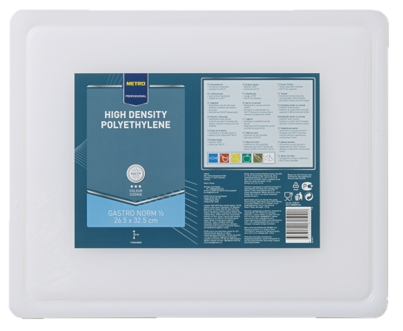 Доска Metro Professional нарезная белая 26,5 х 32,5 см