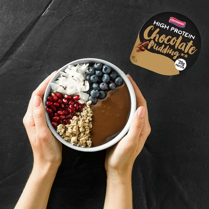 Пудинг Ehrmann Шоколад высокобелковый 1,5% бзмж 200 г