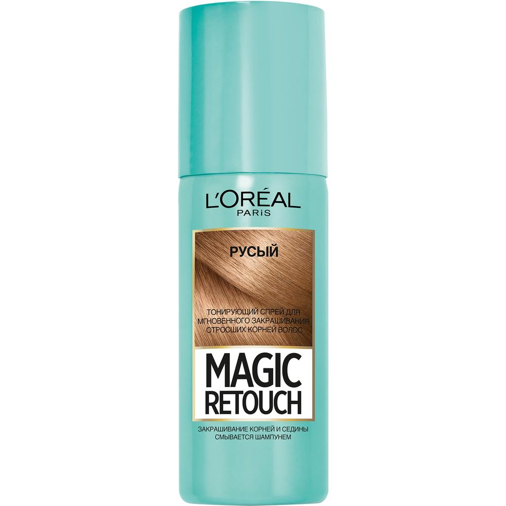 Тонирующий спрей L'Oreal Paris для мгновенного закрашивания корней Magic Retouch русый 75мл
