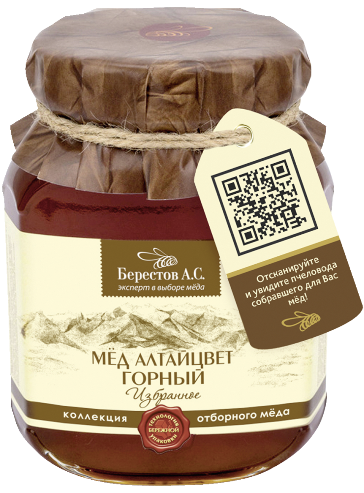 Мед Берестов А.С. Алтайцвет Горный 500 г