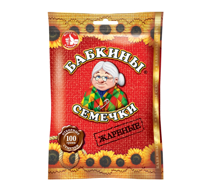 Семечки Бабкины жареные 100г