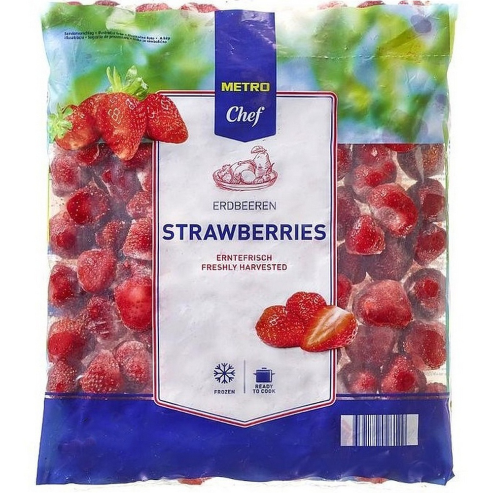 Клубника замороженная Metro Chef, 2,5 кг
