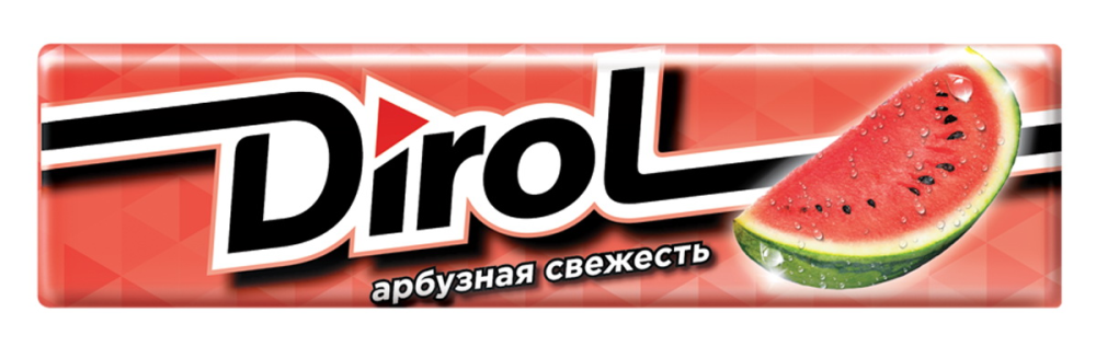 Жевательная резинка Dirol Арбузная Свежесть без сахара 13.6г