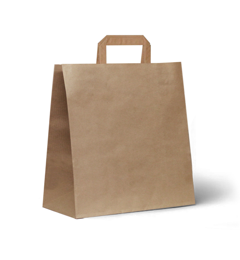 Пакет крафт, 37x32x19,5см