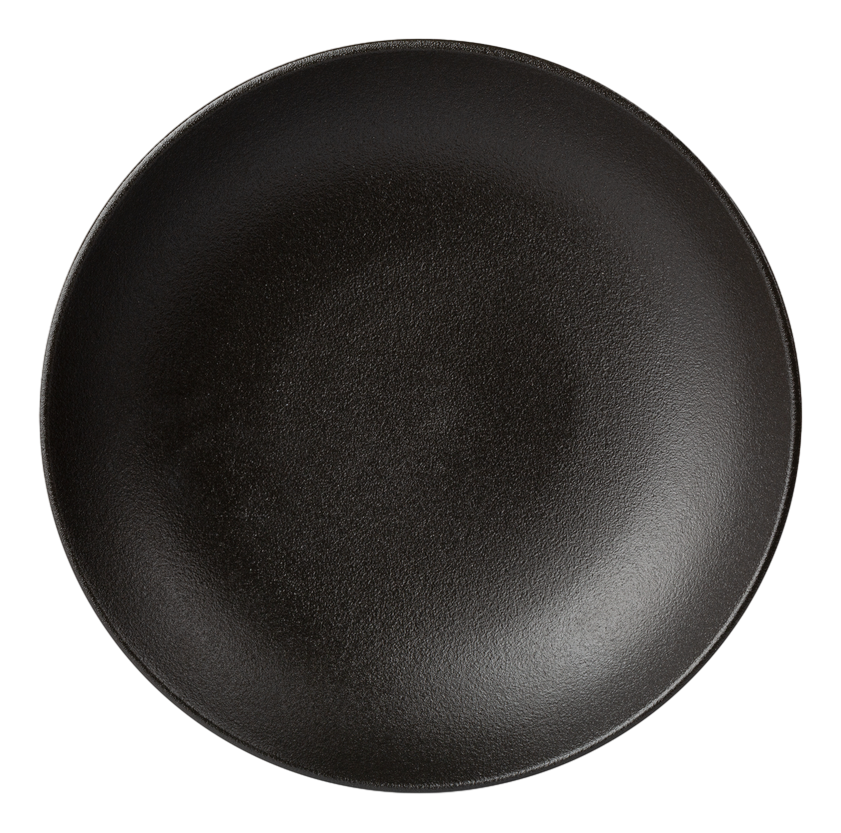 Тарелка суповая Domenik Rock black, 26см