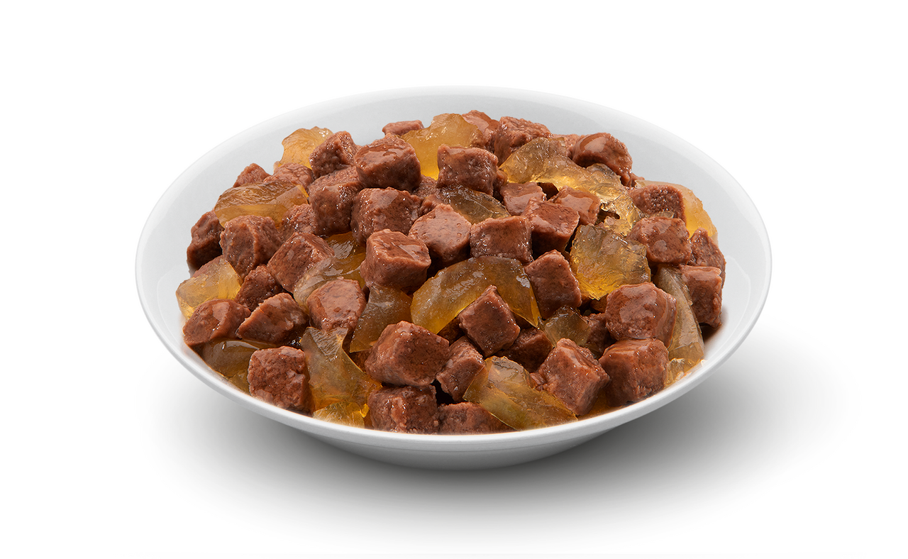 Корм для кошек Kitekat консервированный Говядина в желе 85г