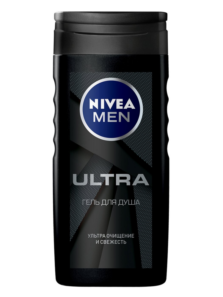 Гель для душа Nivea Ultra мужской 250мл Гель для душа Nivea Ultra мужской 250мл