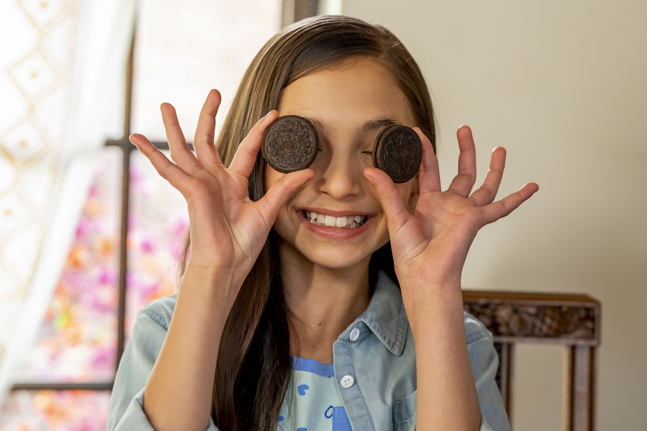 Печенье Oreo с какао и начинкой со вкусом шоколада, 95г