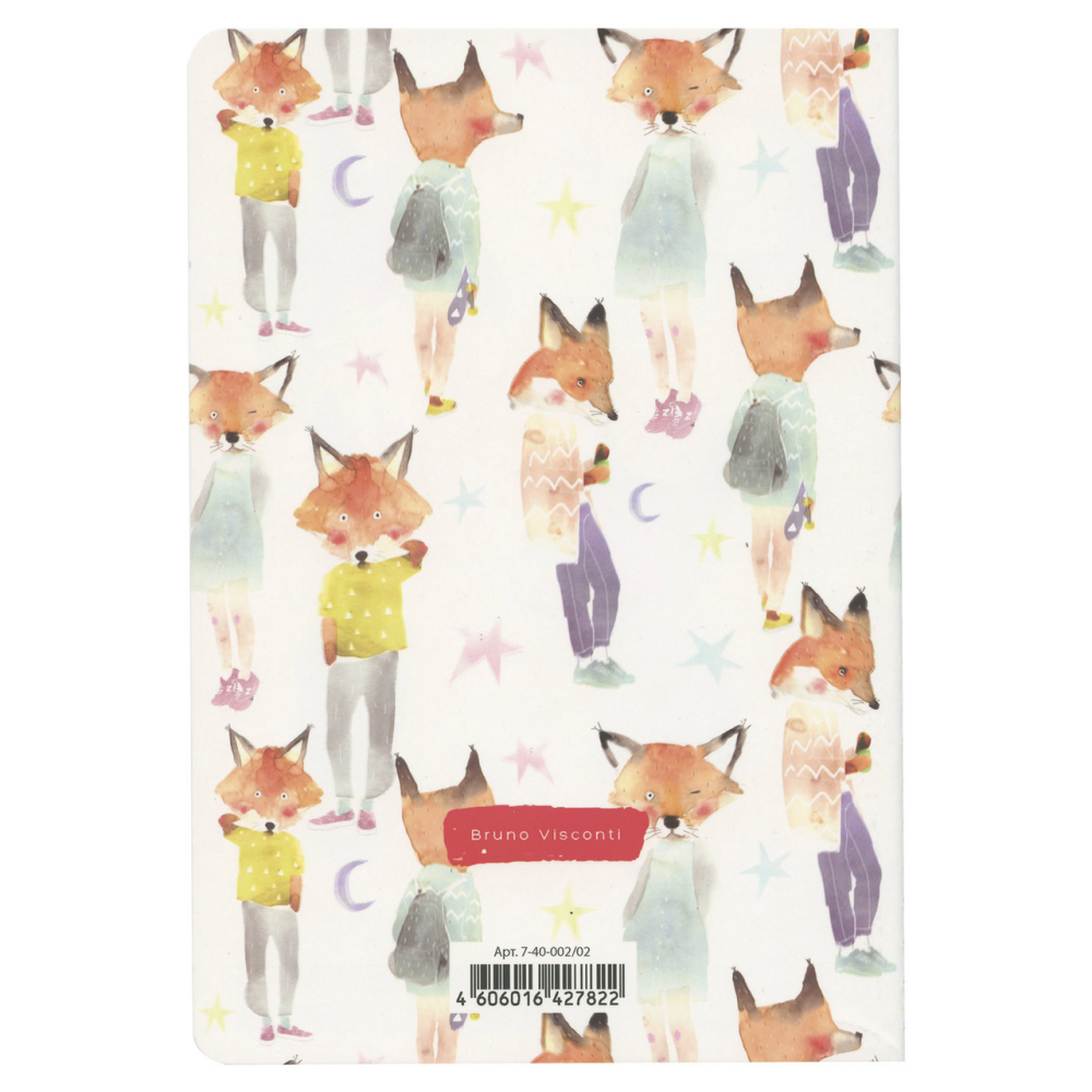 Тетрадь Soft Touch, А5, 40 листов, линия Bruno Visconti, цвет в ассортименте