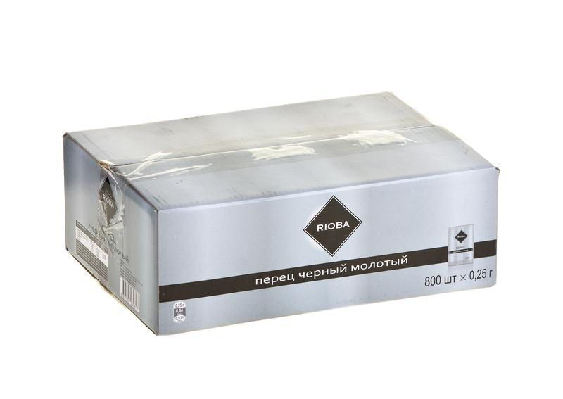 RIOBA Перец черный молотый 800шт, 200г