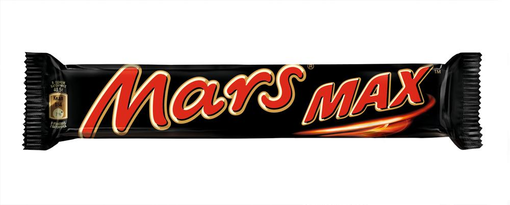 Шоколадный батончик Mars Max 81г (2*40,5г)