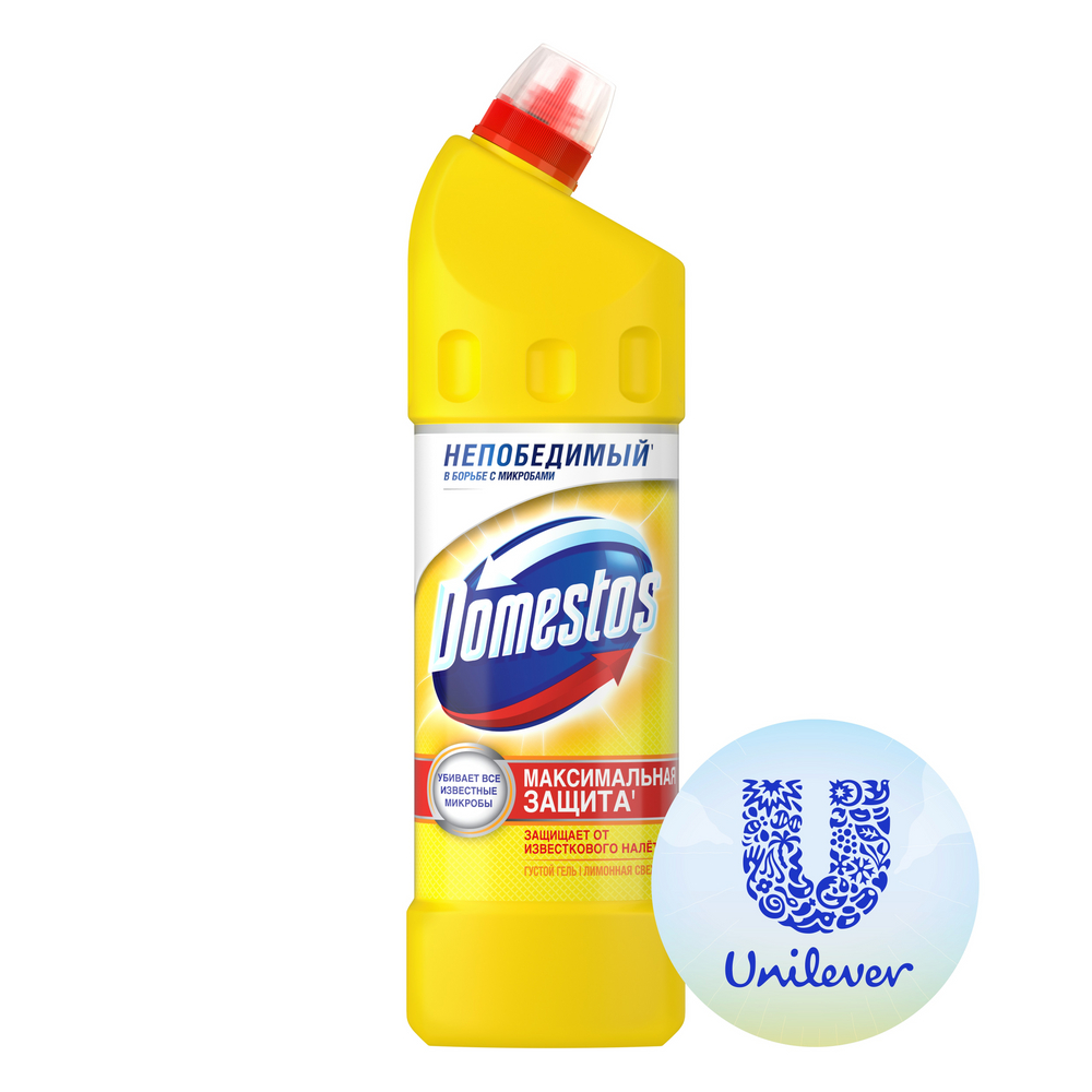 Средство чистящее Domestos Максимальная защита Лимонная свежесть универсальное 1 л