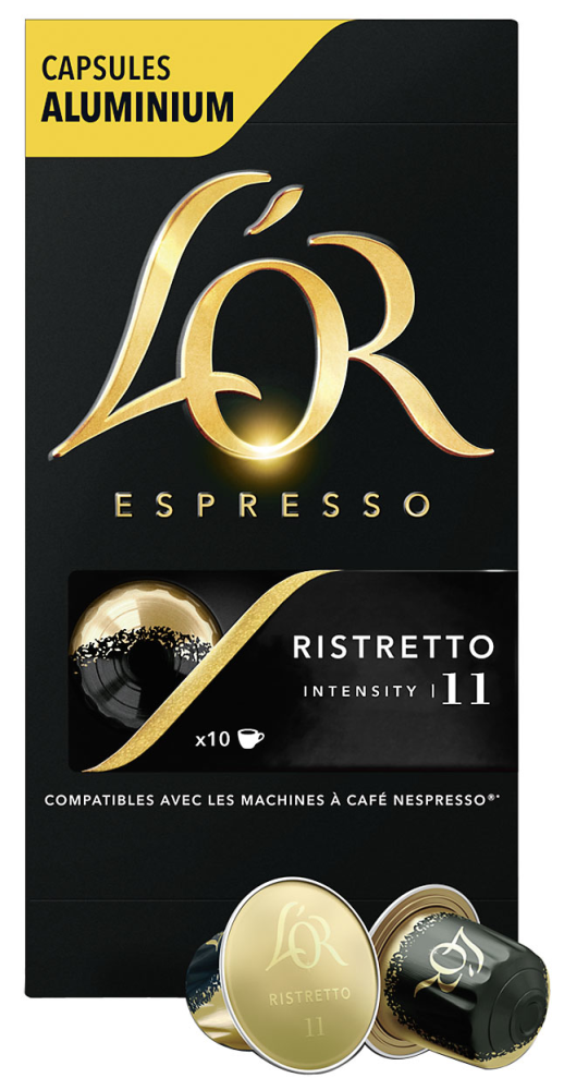 Капсулы L’or Espresso Ristretto Intensity 11 10 штук по 5.2 г