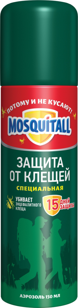 Аэрозоль Picnic Mosquitall защита от клещей 150 мл
