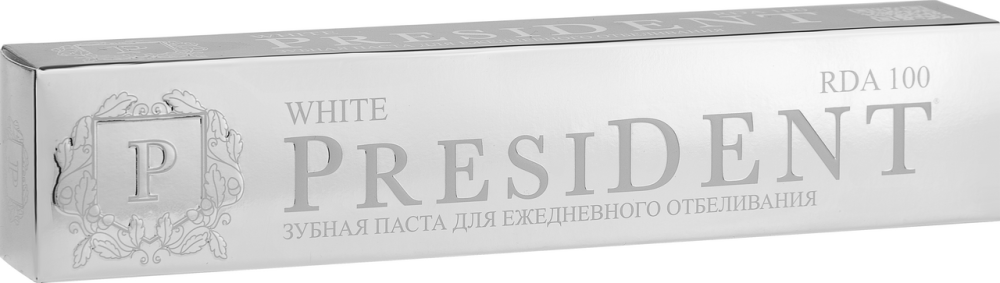 Зубная паста PresiDENT White 75мл