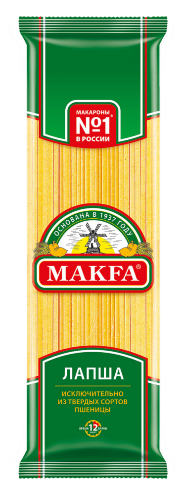 Лапша Makfa длинная, 450г