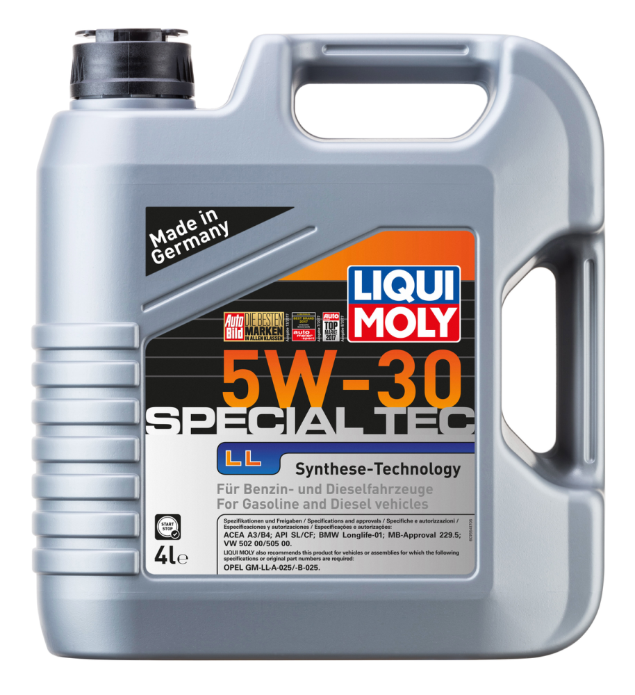 Масло Liqui Moly Special Tec LL 5W-30 моторное 4 л