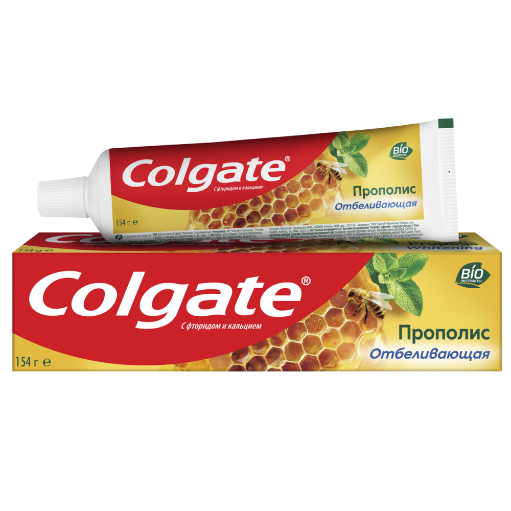 Зубная паста Colgate Прополис отбеливающая 100 мл Зубная паста Colgate Прополис отбеливающая 100 мл