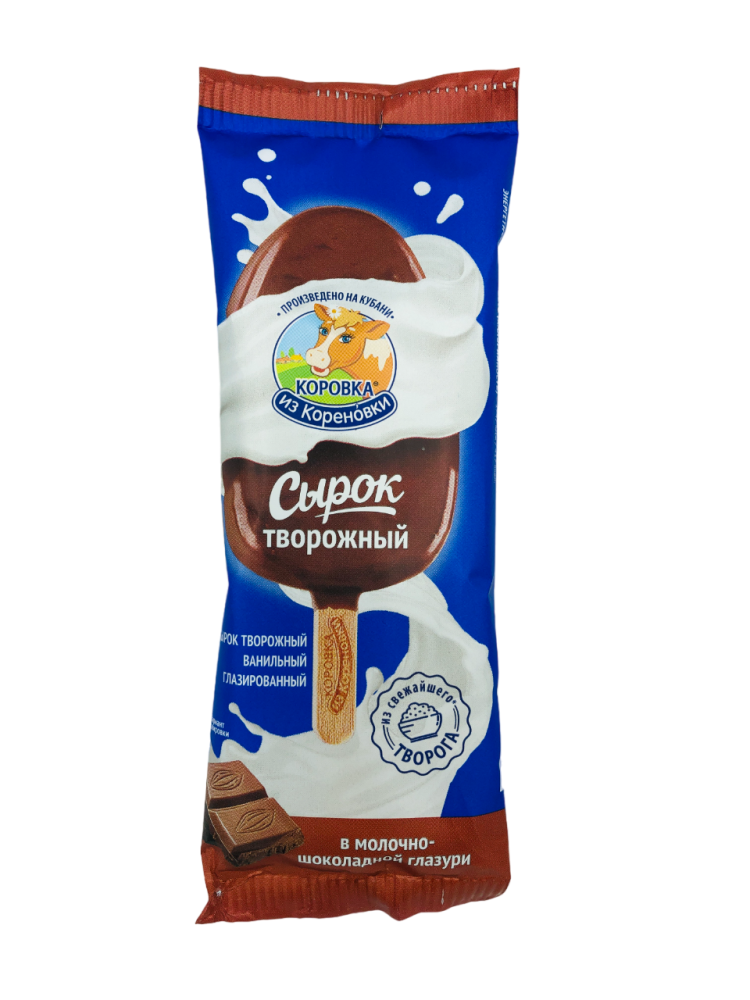 Сырок Коровка из Кореновки творожный глазированный 23%, 50г