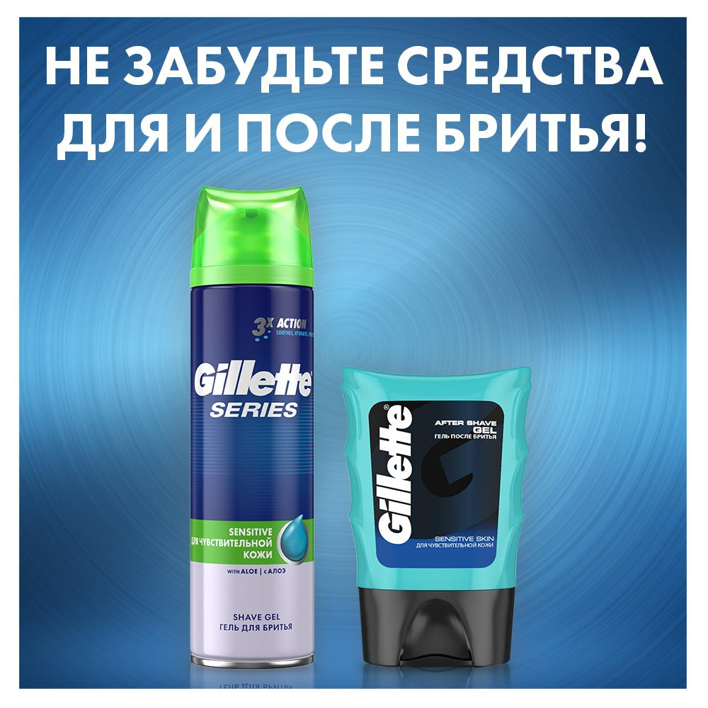 Кассеты сменные Gillette Mach3 Turbo для бритвенного станка 2шт