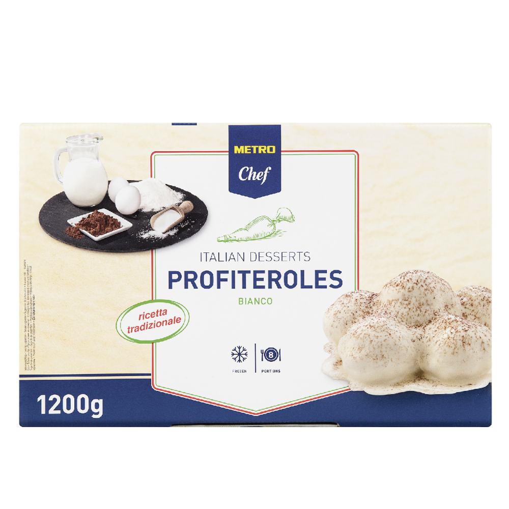 Профитроли METRO CHEF Латте, 1,2 кг