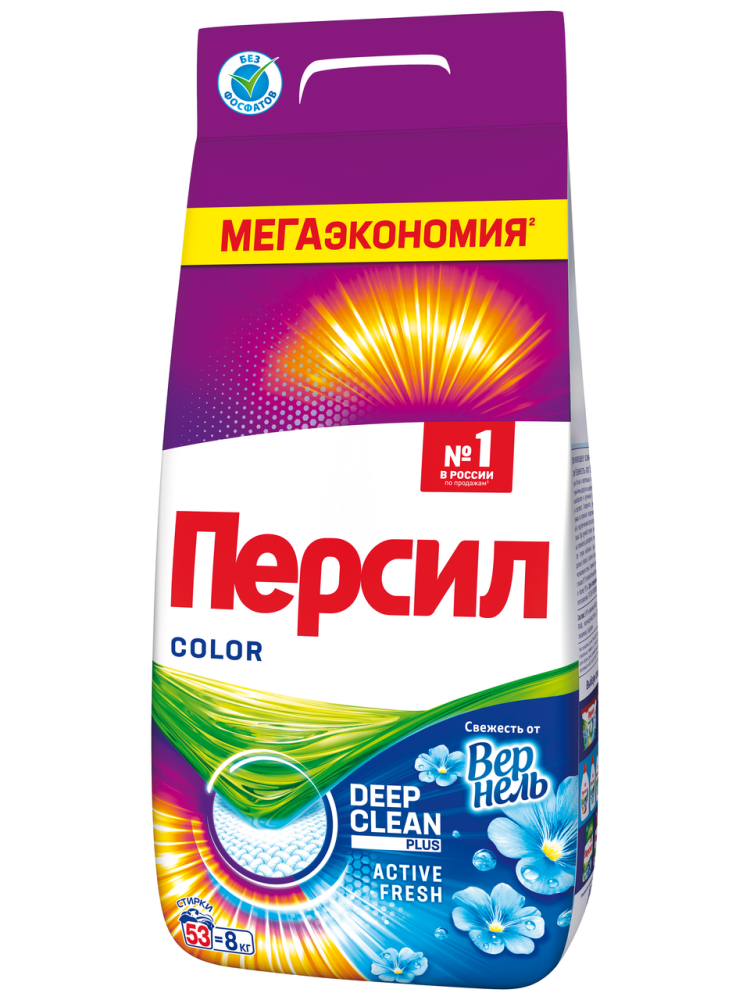 Стиральный порошок Персил Color, 8кг Стиральный порошок Персил Color, 8кг