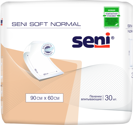 Пеленки Seni Soft 90x60 см