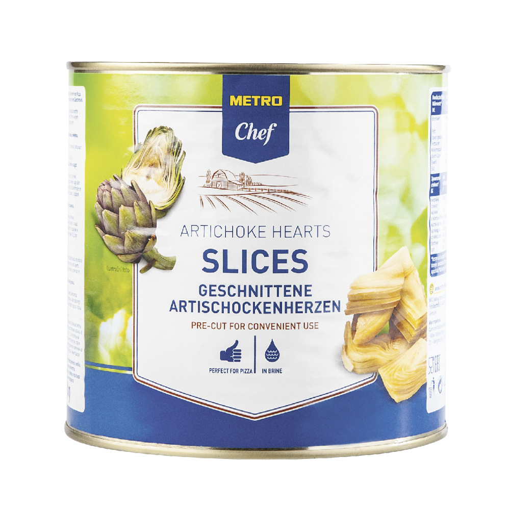 Артишоки Metro Chef резаные, 2,65 л