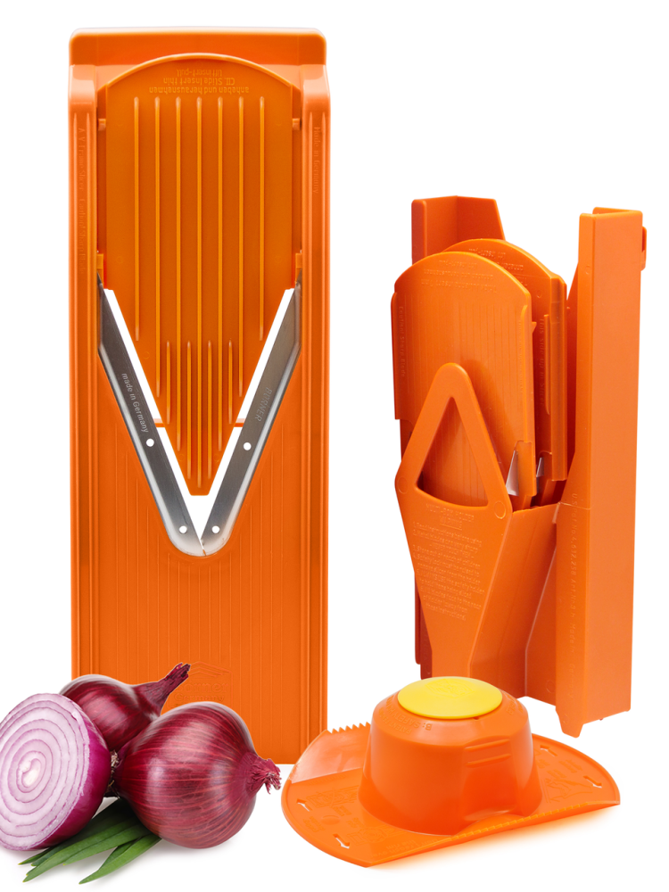 Овощерезка Borner Trend Плюс оранжевая 6 предметов