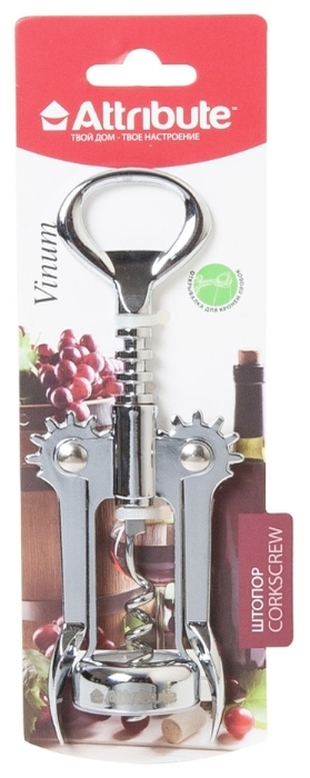 Штопор Attribute Viva цветной
