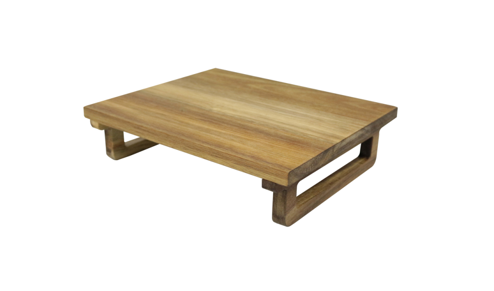 Доска сервировочная Acacia деревянная 30 х 25 х 7,5 см