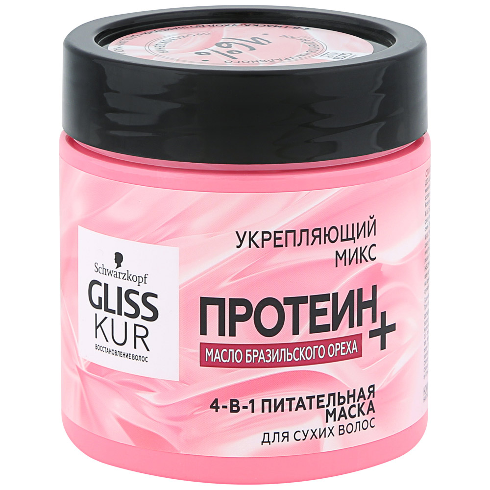 Маска-масло Gliss Kur питательная с маслом бразильского ореха 400 мл