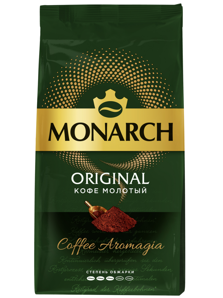 Кофе Monarch Original жареный молотый, 230г