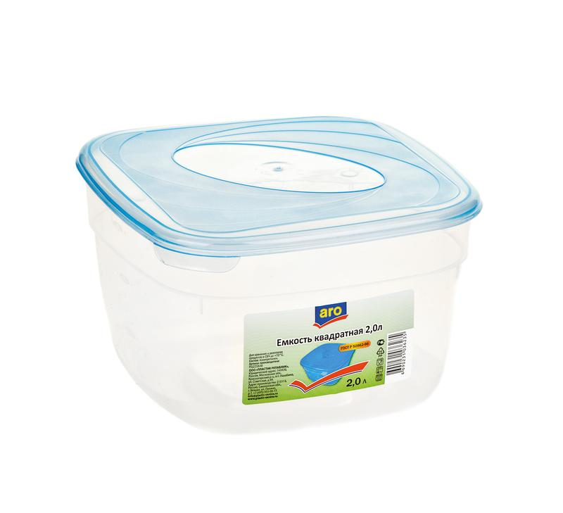 Емкость Aro квадратная 2 л