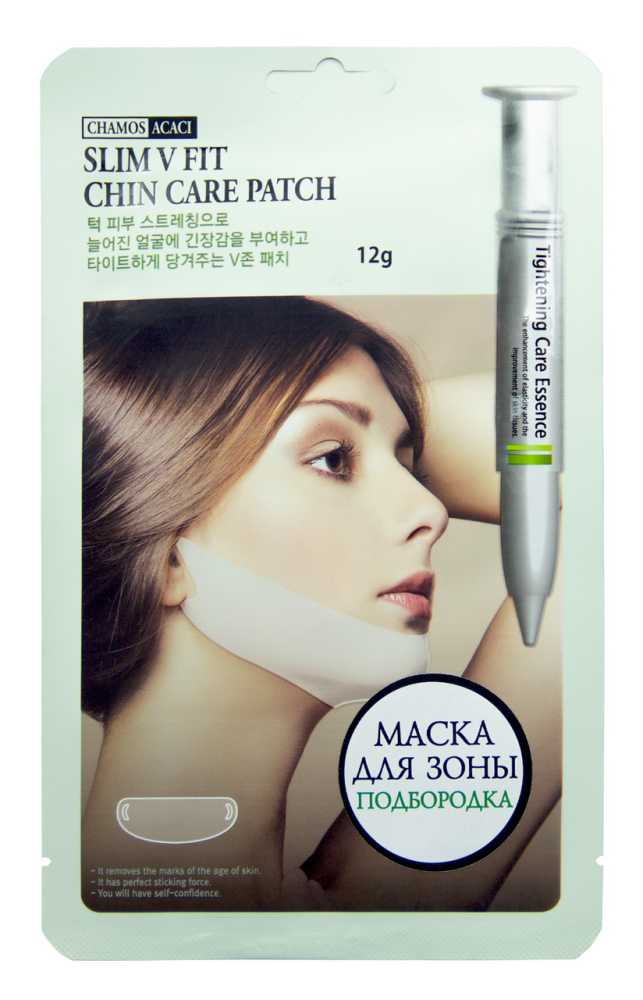 Патч для подбородка Chamos Acaci Slim V Fit Chin Care Patch, 12г