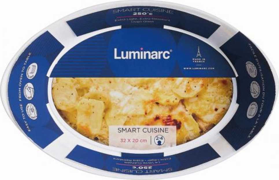 Форма жаропрочная для запекания Luminarc Smart Cuisine овальная 32 х 20 см