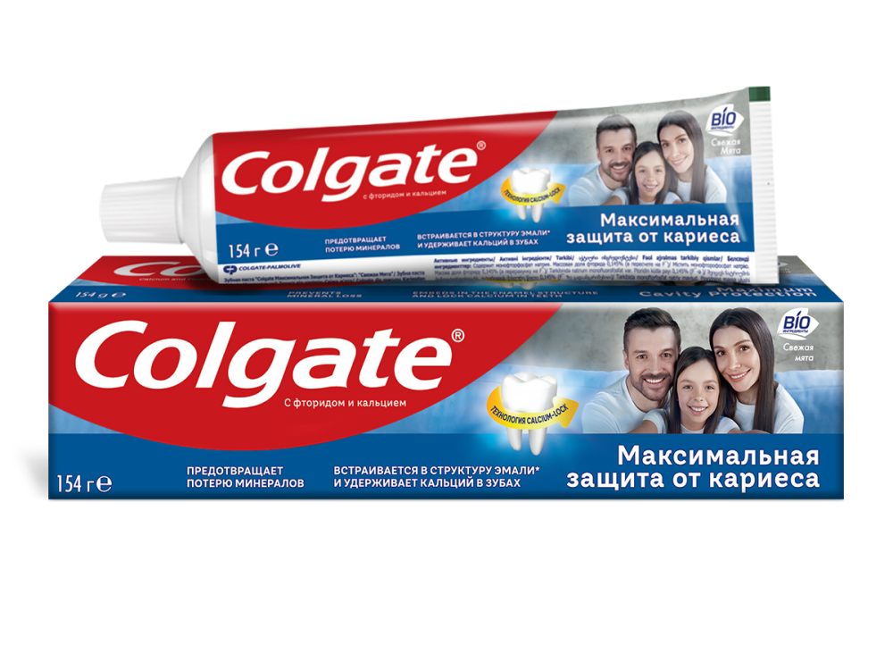 Зубная паста Colgate Свежая мята максимальная защита от кариеса 100 мл Зубная паста Colgate Свежая мята максимальная защита от кариеса 100 мл