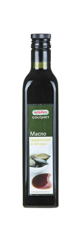 Масло Kotanyi Gourmet Тыквенное нерафинированное 500 мл