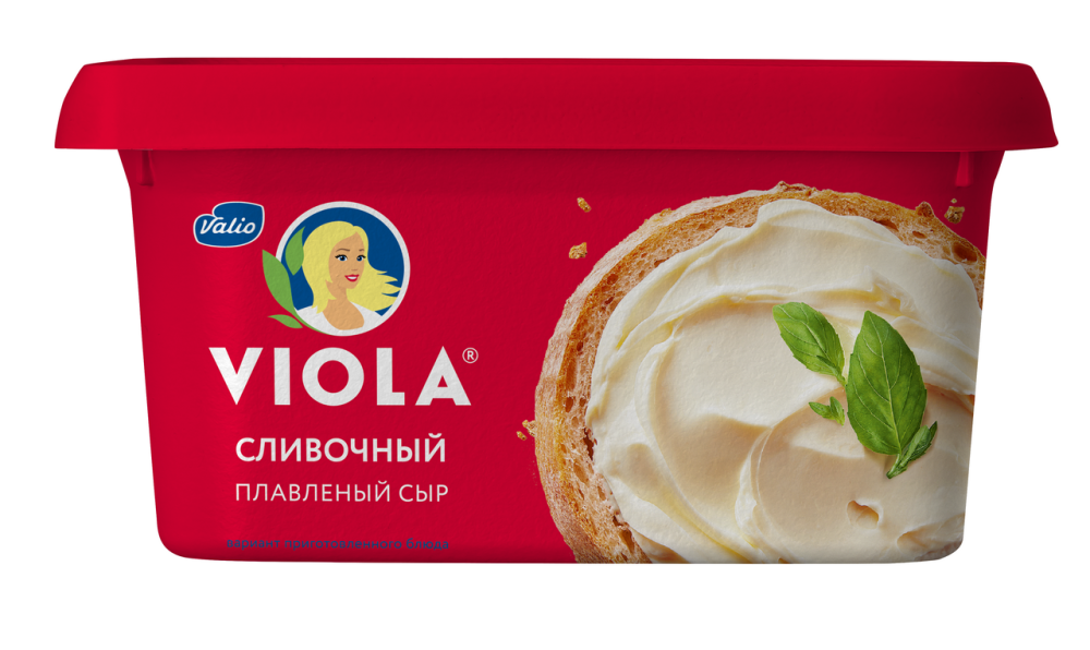 Сыр плавленый Viola Valio Cливочный 50% 400 г