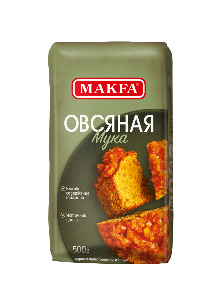 Мука Makfa овсяная, 500г