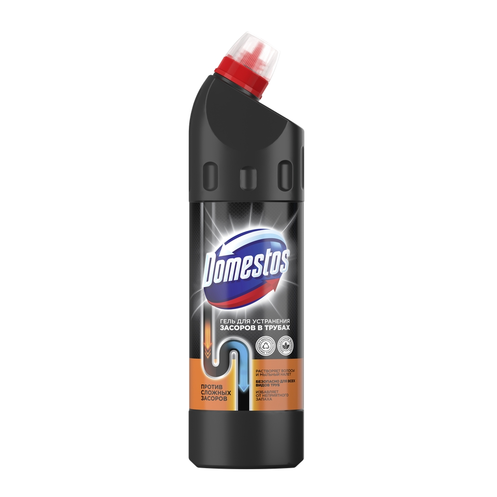Средство Domestos для устранения засоров в трубах 750 мл
