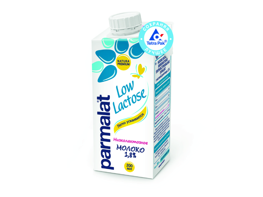 Молоко Parmalat Comfort UHT Безлактозное 1.8% 200 мл